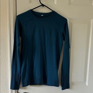 Teal Women's Long Sleeve Top
